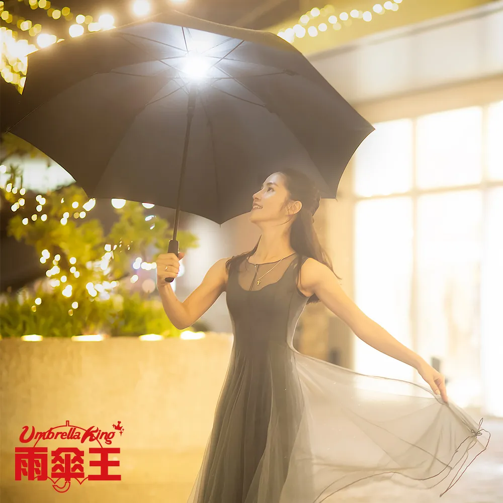 雨傘王《BigRed SPOTLIGHT發光傘》官方旗艦店 27吋大傘面直傘長傘 一開即亮 LED發光 終身免費維修 歷史價格詳細信息