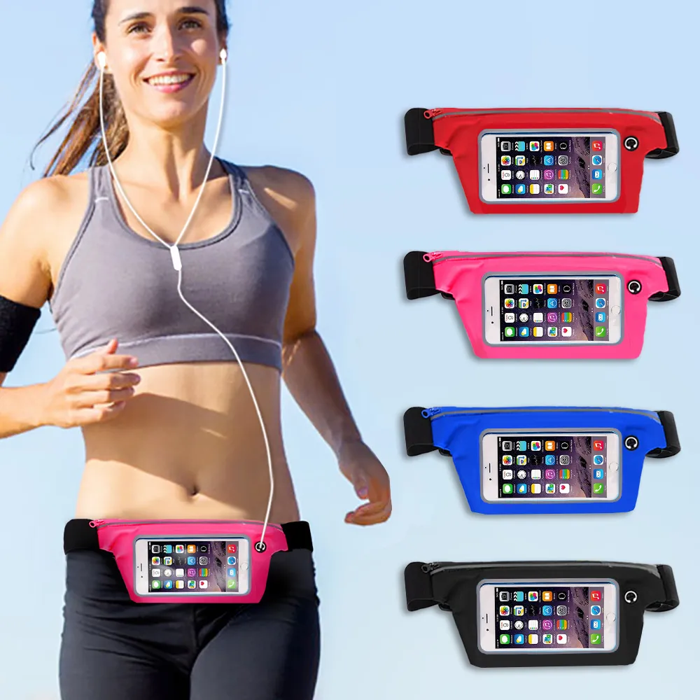 【活力揚邑】防水防竊可觸控彈性反光手機平板腰包腰帶-7.3吋以下通用 歷史價格詳細信息