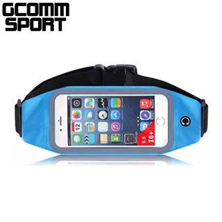 GCOMM SPORT 穿戴式音樂防汗水運動腰包4.8吋通用 經典黑 歷史價格詳細信息
