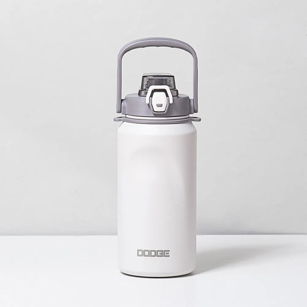 【DODGE】316不鏽鋼大容量保溫杯 彈蓋吸管水壺 1000ml(保溫瓶) 歷史價格詳細信息