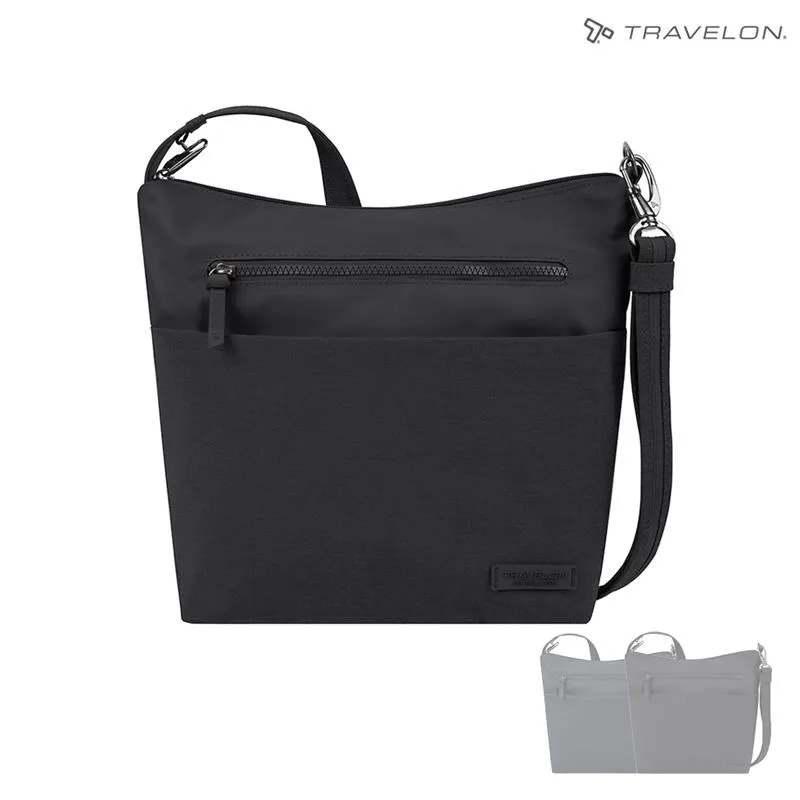 TRAVELON 防盜旅行斜背包/側背防盜包/防盜鋼網/防搶/出國旅遊 TL-33306 靛藍/台北山水 歷史價格詳細信息