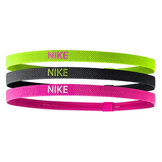 NIKE ELASTIC髮帶(桃紅/黑灰/粉紅_三條一組) 歷史價格詳細信息