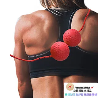 Thunders桑德斯滾動舒壓筋膜按摩球(黃色2入)~方便攜帶好收納 歷史價格詳細信息
