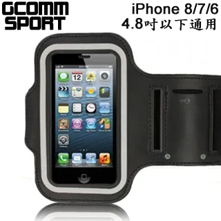 GCOMM SPORT iPhone4 3.5吋 以下通用 穿戴式運動臂帶腕帶保護套 白色 歷史價格詳細信息