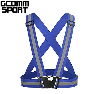 GCOMM SPORT 多用途運動高反光高可見度安全背心 反光藍 歷史價格詳細信息