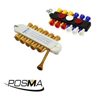 POSMA 高爾夫 球釘座含球釘 球TEE 4入 搭 灰色束口收納包 TCS009 歷史價格詳細信息