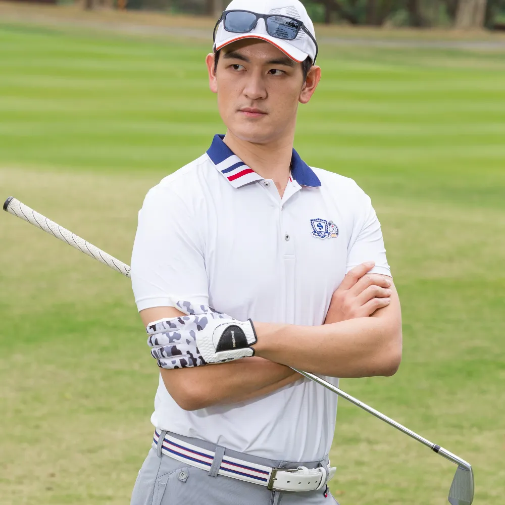 Snowbee Golf 男士素面短袖Polo衫 歷史價格詳細信息