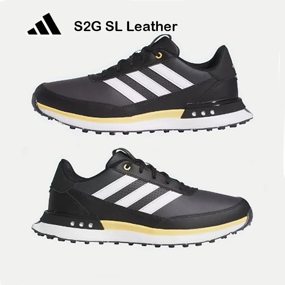 Adidas S2G SL LEATHER 高爾夫/休閒兩用鞋 無釘款 白 ID8699 歷史價格詳細信息