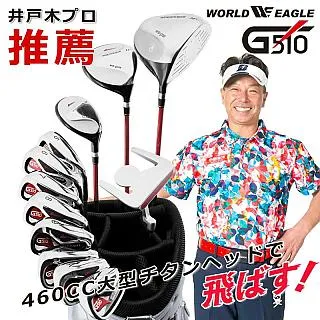 【WORLD EAGLE世界鷹】WE-G510 15738女用套桿組#1+#3木+UT+#5-P+A+S+1推+球桿袋(12支) 右手 歷史價格詳細信息