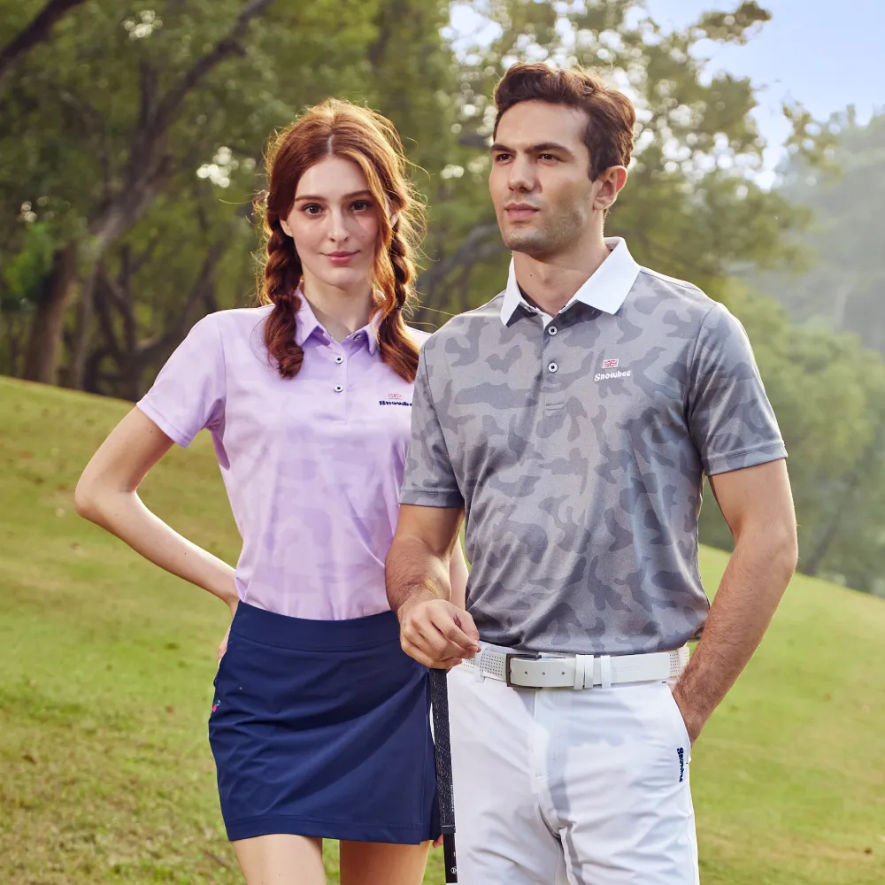 Snowbee 司諾比 男女款-拉鍊個性線條短袖Polo衫 歷史價格詳細信息