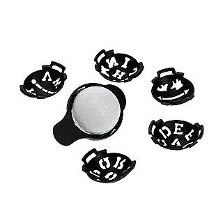 高爾夫畫球器三線瞄準畫線golf配件用品送筆T型劃線 歷史價格詳細信息