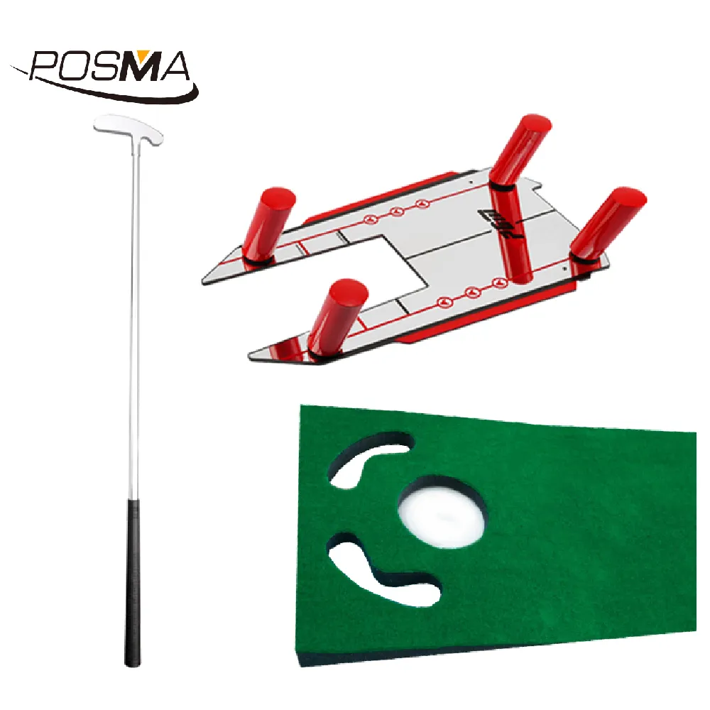 Posma PM060B 高爾夫室內教學揮桿鏡+練習揮桿網+2米切桿練習網 套組 歷史價格詳細信息