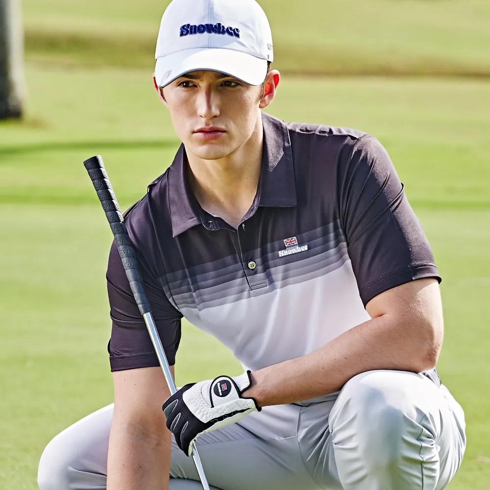 Snowbee 條紋漸層短袖Polo衫 歷史價格詳細信息