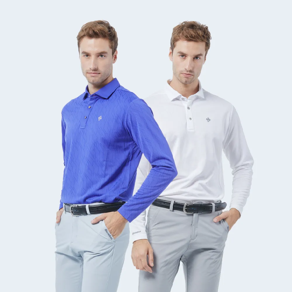 Snowbee 吸濕排汗素面長袖Polo衫 歷史價格詳細信息