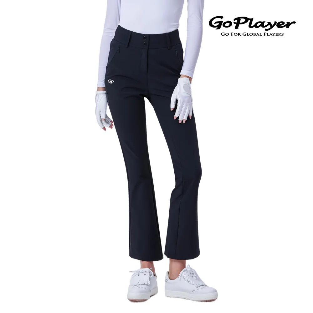 【GoPlayer】彈性腰圍快乾高爾夫長褲-皇室藍(男高爾夫運動速乾免燙彈力Golf球褲) 歷史價格詳細信息