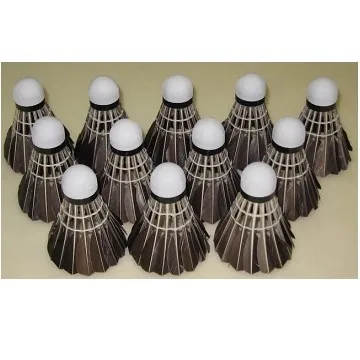 正品耐打王羽毛球鴨毛12只裝個性花色球室內室外專業訓練球不易爛 歷史價格詳細信息