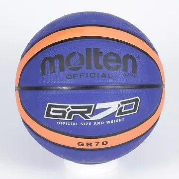 【MOLTEN】12片橡膠深溝籃球#5-戶外 室外 訓練 5號球 橘米白黑(B5G2010) 歷史價格詳細信息