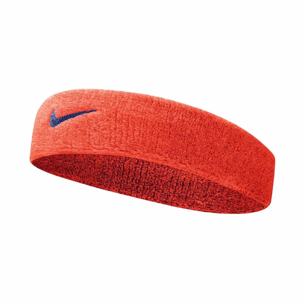 Nike 頭帶 Swoosh Headband 男女款 髮帶 毛巾布 籃球 健身 重訓 吸汗 透氣 紅白 NNN0760-1OS 歷史價格詳細信息