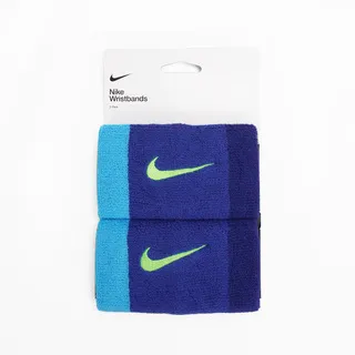 Nike Nike Swoosh [N0001586425OS] 加長腕帶 2入 運動 打球 健身 吸濕 排汗 水藍 歷史價格詳細信息