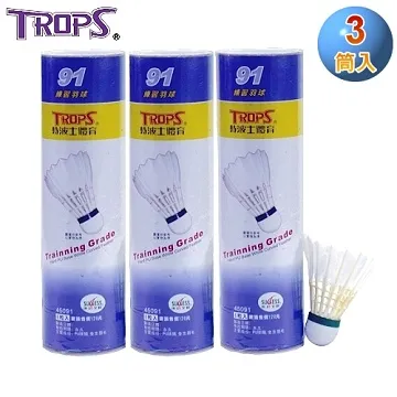TROPS練習級雙人羽拍45101(2支入/雙打/羽毛球拍/羽球/特波士) 歷史價格詳細信息
