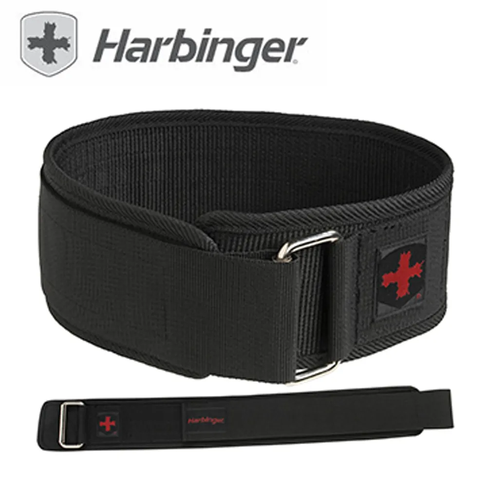 【HARBINGER】4 Nylon Belt 專業重訓／健身腰帶 243 黑 歷史價格詳細信息