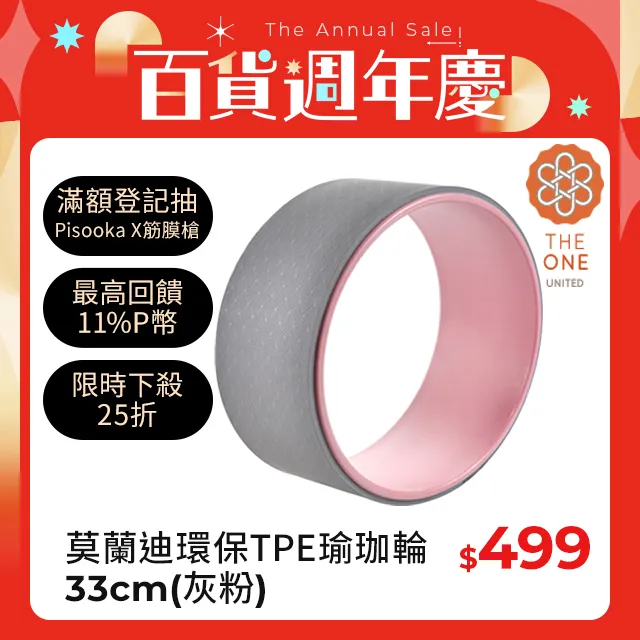 【The One】環保EVA高密度顆粒瑜珈滾輪/瑜珈柱(三色任選) 歷史價格詳細信息