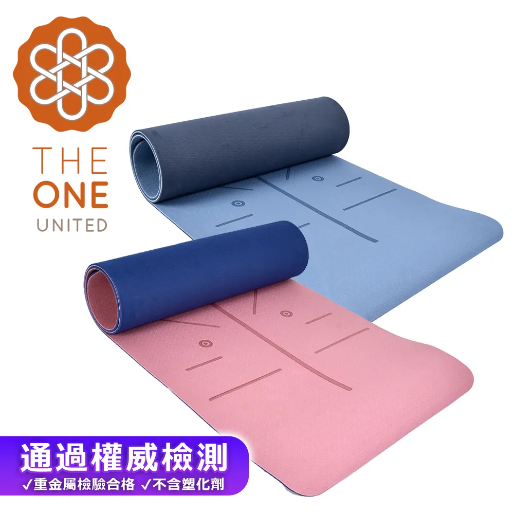 【The One】環保TPE正位線瑜珈墊 6mm(兩色任選) 歷史價格詳細信息