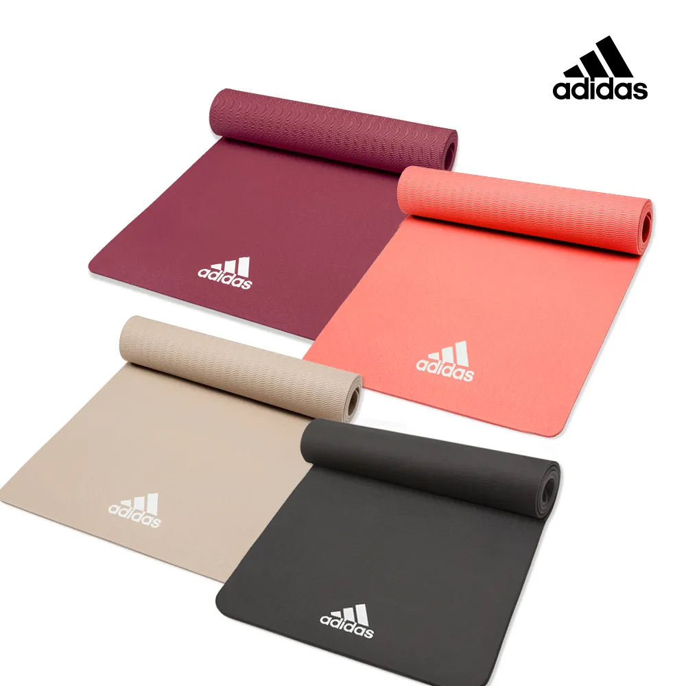 ADIDAS 輕量波紋瑜珈墊 8MM 瑜珈墊 運動墊 運動瑜珈 輕量化 ADYG-10100 【樂買網】 歷史價格詳細信息