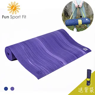 Fun Sport fit 海之旅-微醺浪潮瑜珈墊 8mm 【送瑜珈背袋】 (運動墊/體適能墊/瑜伽墊) 歷史價格詳細信息