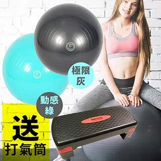 FunSport 歐力斯體適能健身球(55cm)送打氣筒(抗力球/瑜珈球/運動球) 歷史價格詳細信息
