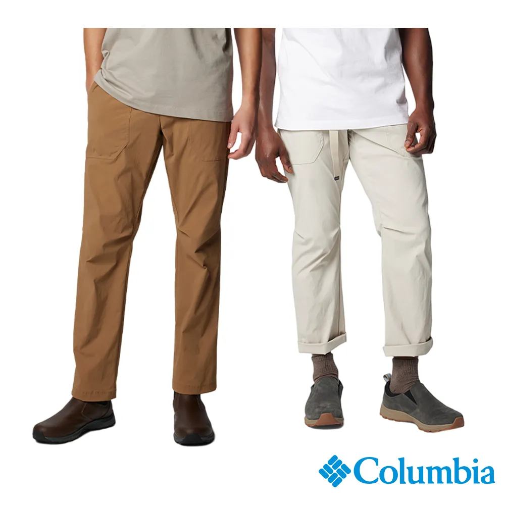 Columbia哥倫比亞  男款-超防曬UPF50快排長袖襯衫-米白 UAM35990BG (2023春夏) 歷史價格詳細信息