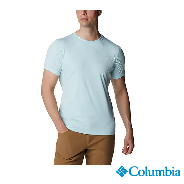 Columbia 哥倫比亞 男款-防曬30涼感快排短袖上衣-湖水綠 UAE60840AQ 歷史價格詳細信息