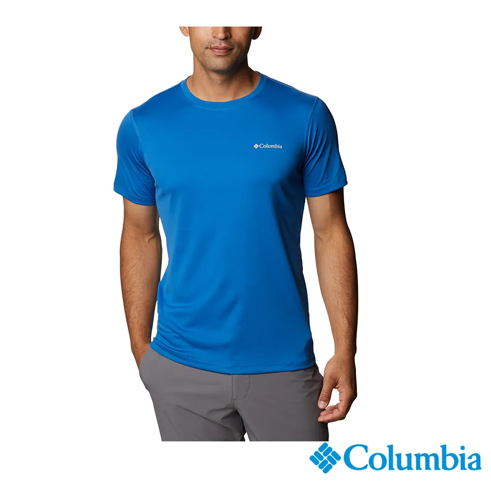 Columbia 哥倫比亞 男款-防曬30涼感快排短袖上衣-湖水綠 UAE60840AQ 歷史價格詳細信息