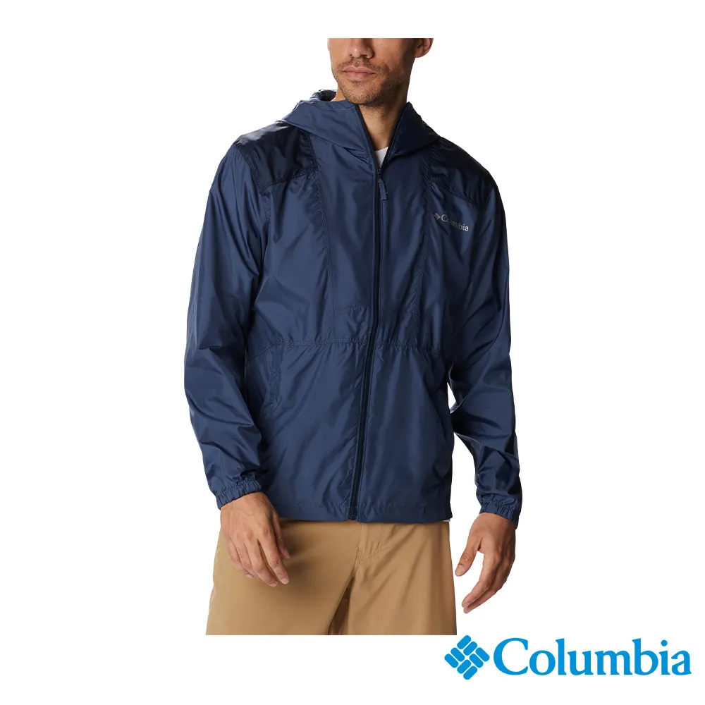 Columbia 哥倫比亞 男款-防小雨風衣-軍綠 UKE39720AG (2023春夏) 歷史價格詳細信息