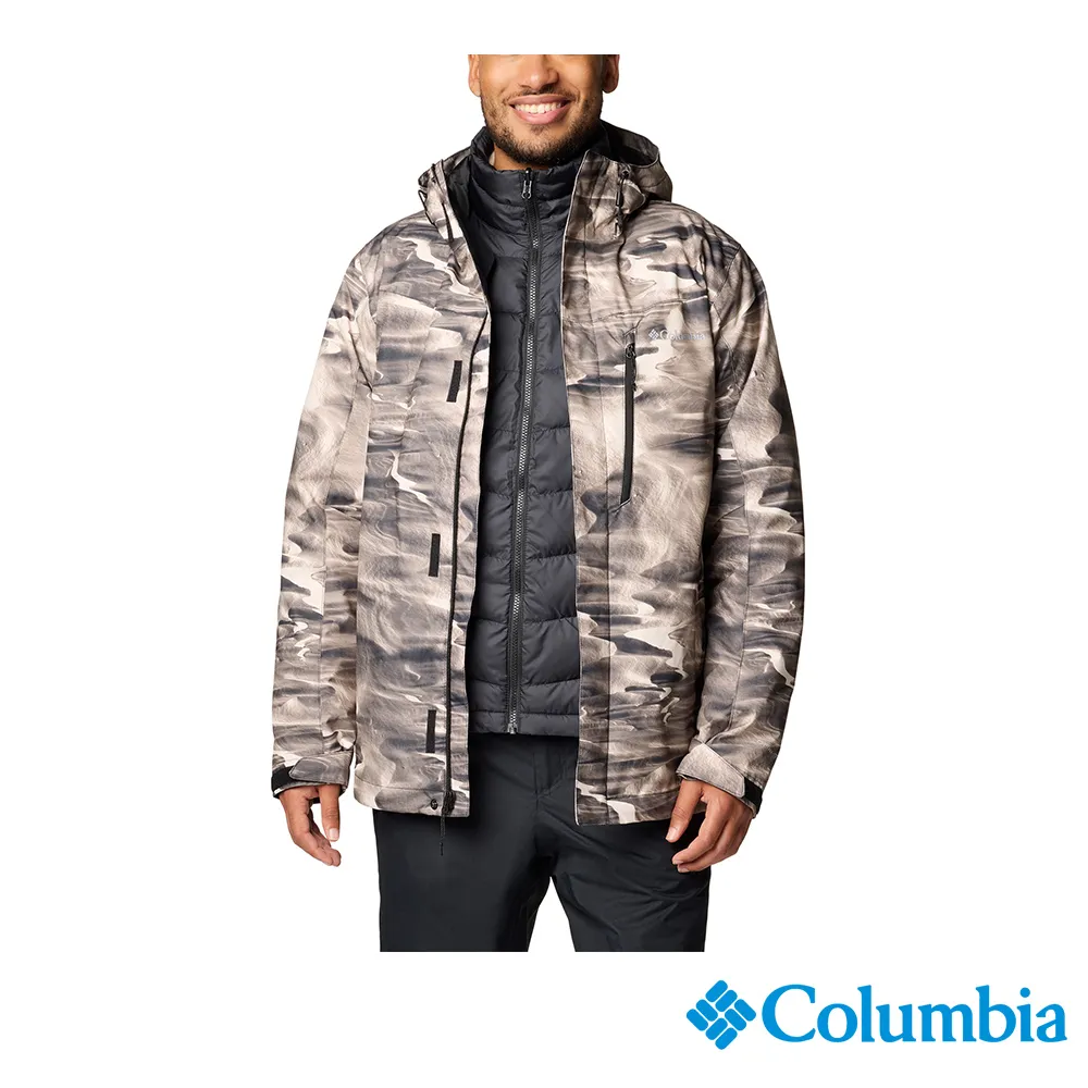 Columbia 哥倫比亞 男款 - Whirlibird™ OT防水保暖兩件式外套-幾何印花 UWE11550GE-HF 歷史價格詳細信息