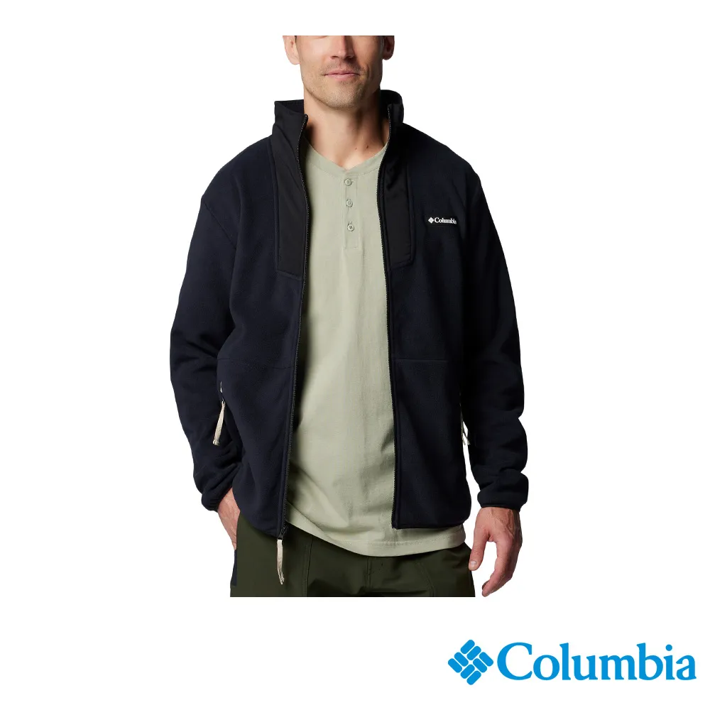 Columbia 哥倫比亞 男款- 刷毛立領外套-黑色 UAE30390BK/IF 歷史價格詳細信息