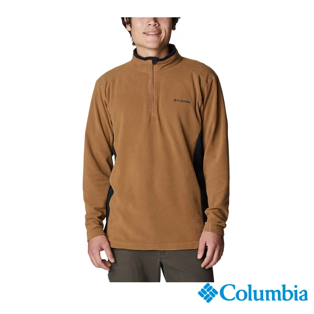 【Columbia 哥倫比亞】男款- 刷毛半開襟上衣-黑迷彩(UAE30880BQ / 刷毛.保暖.機能) 歷史價格詳細信息