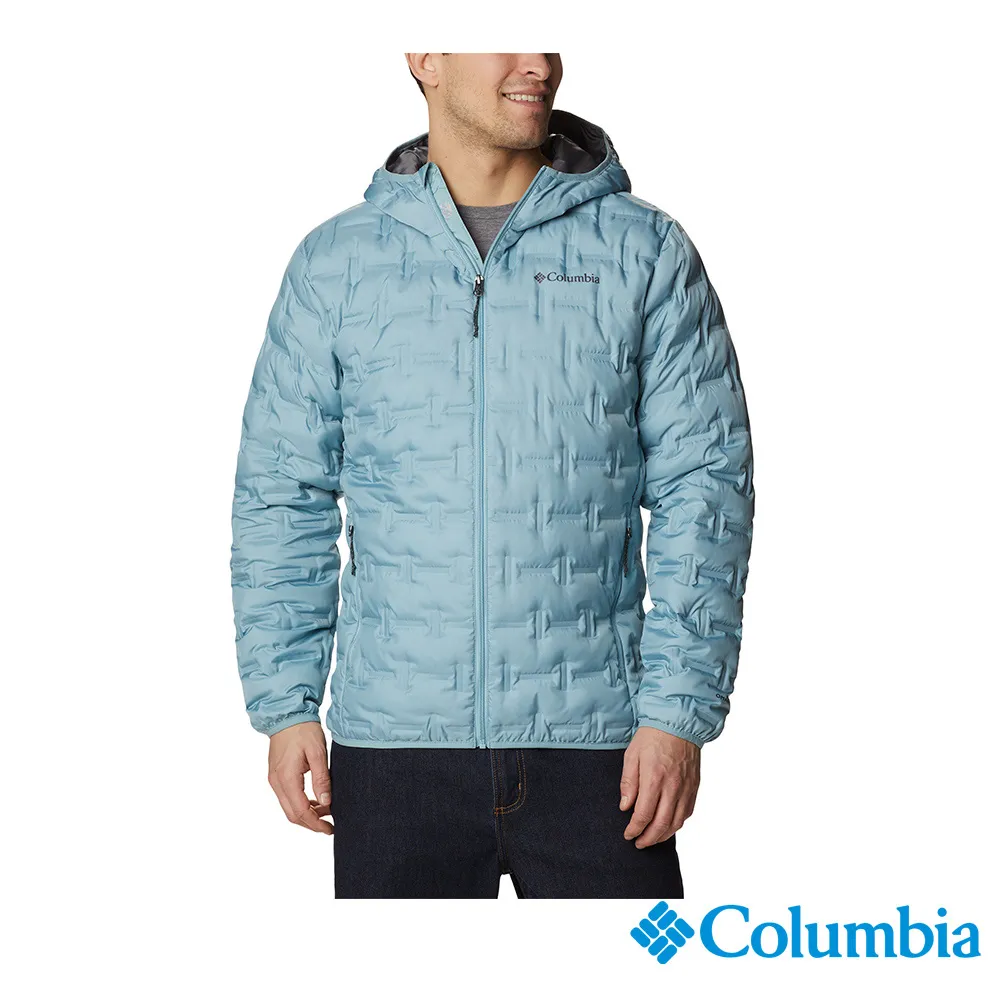 【Columbia 哥倫比亞】男款-Delta Ridge™Omni-Heat鋁點保暖羽絨連帽外套-湖水藍(UWE09540AQ/HF) 歷史價格詳細信息