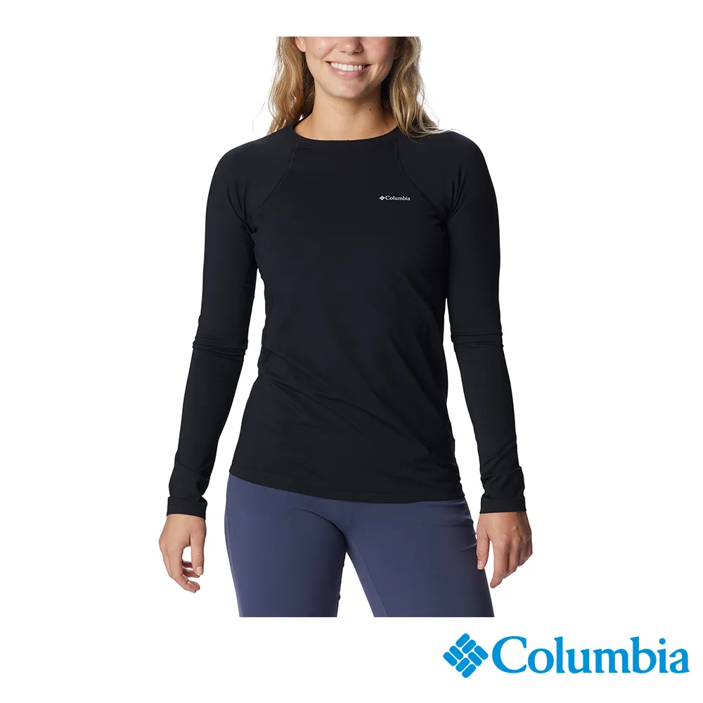 Columbia 哥倫比亞 女款-保暖快排內著長袖上衣-橘紅 UAL67630AH / FW22 歷史價格詳細信息