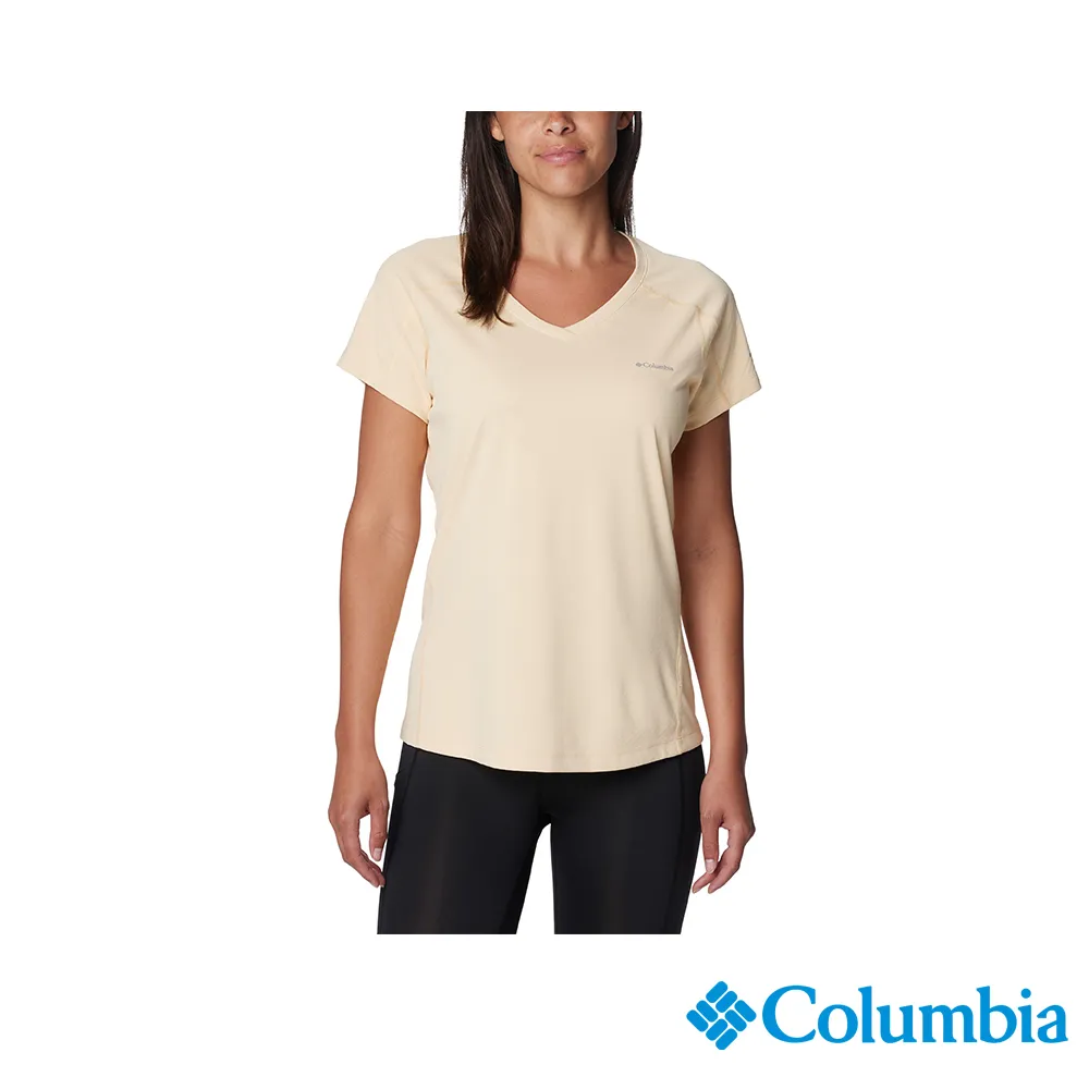 【Columbia 哥倫比亞】女款-Zero Rules UPF30涼感快排短袖上衣-深藍(UAR69140NY / 2023春夏品) 歷史價格詳細信息