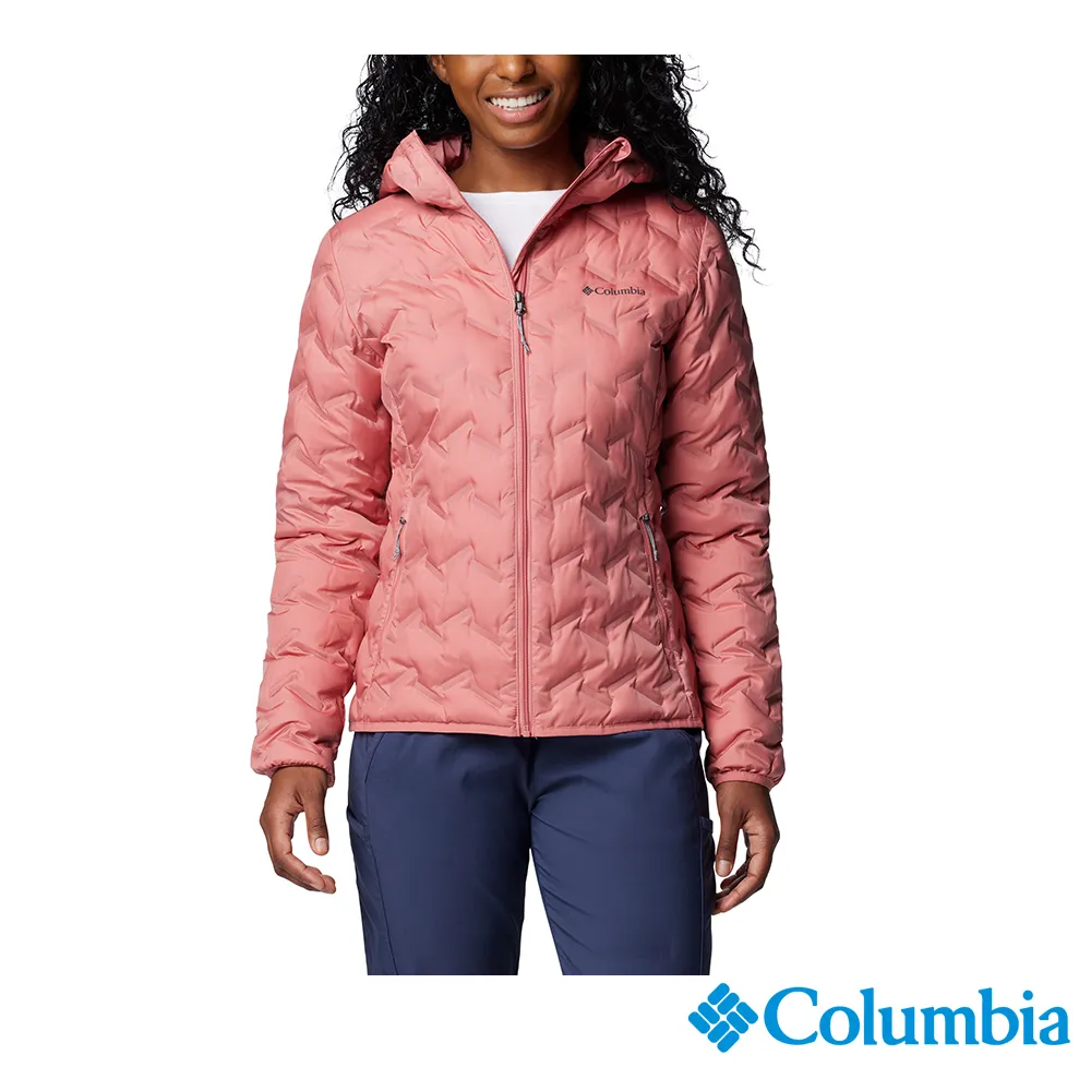 Columbia 哥倫比亞 女款 - Delta Ridge™ 650 FP保暖羽絨連帽外套-蜜桃色 UWR02600PH-HF 歷史價格詳細信息