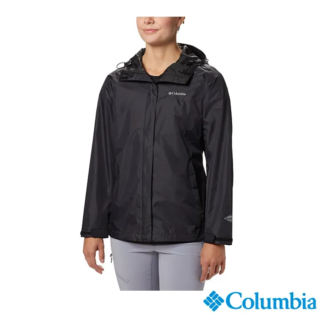 Columbia哥倫比亞 女款- OT防水外套-黑色 URR24360BK 歷史價格詳細信息