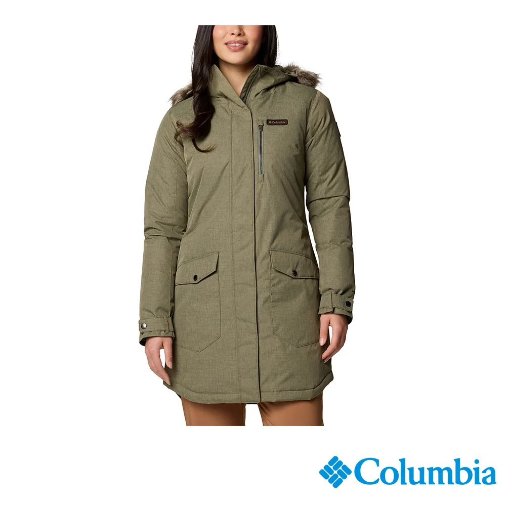【Columbia 哥倫比亞】女款-防潑保暖長版外套-深紅色(UWR08850CV/IF) 歷史價格詳細信息