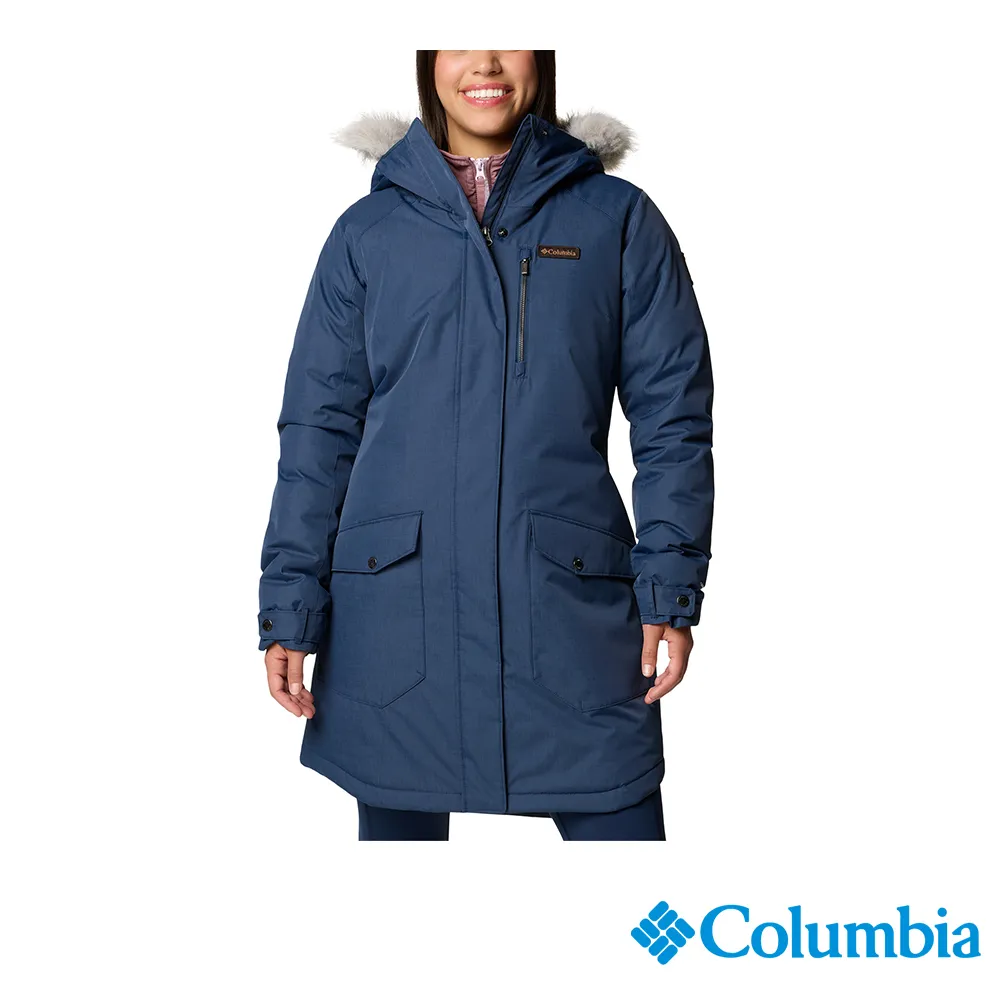 【Columbia 哥倫比亞】女款-防潑保暖長版外套-深紅色(UWR08850CV/IF) 歷史價格詳細信息