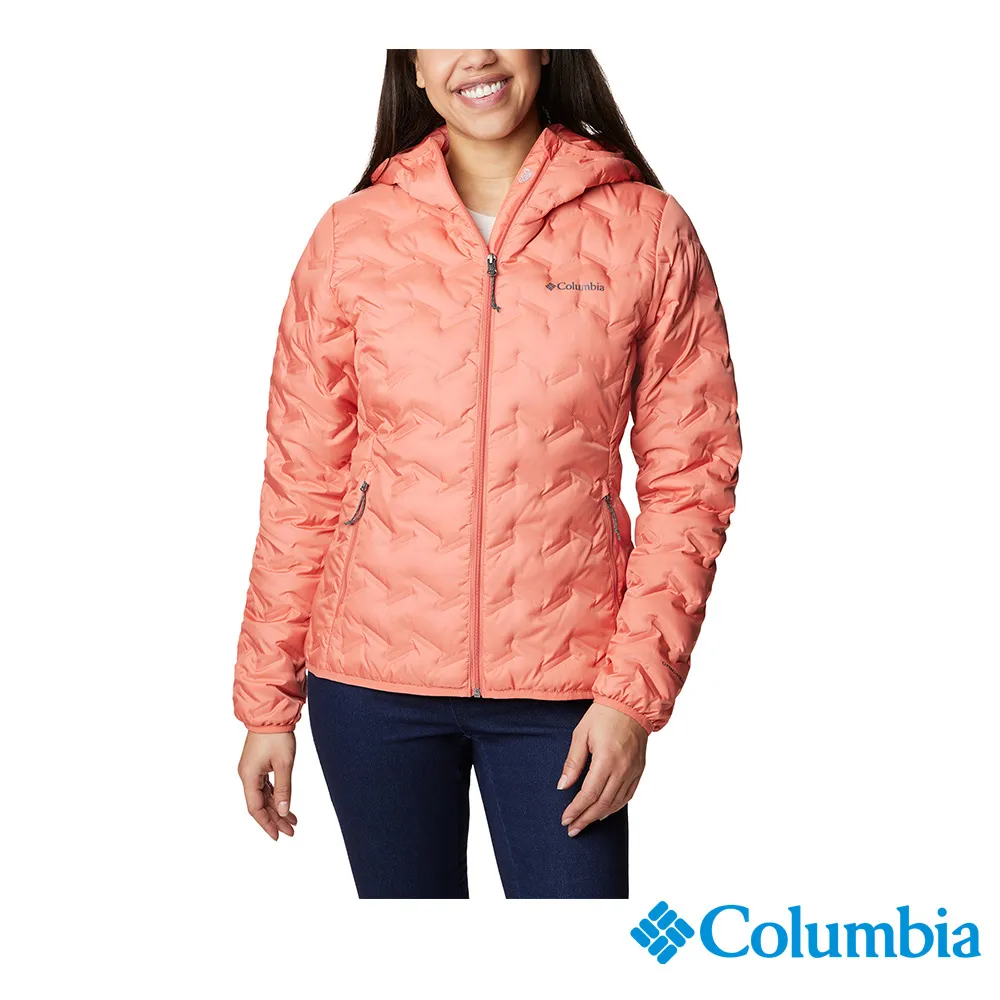 Columbia 哥倫比亞 女款 - Delta Ridge™ 650 FP保暖羽絨連帽外套-蜜桃色 UWR02600PH-HF 歷史價格詳細信息