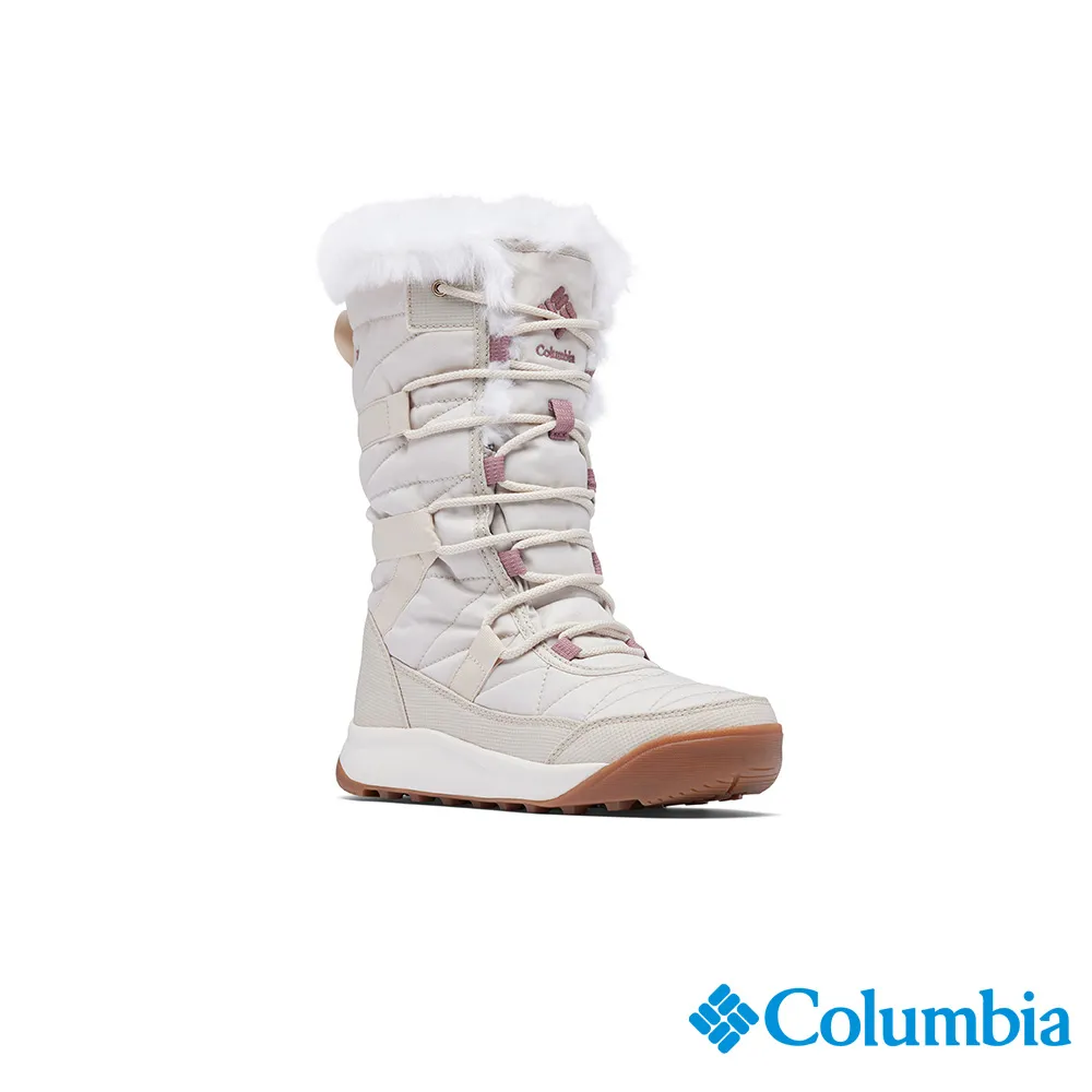 女鞋 白色雪地靴女款冬季加絨加厚厚底面包棉鞋皮面東北零下40度防寒靴 歷史價格詳細信息