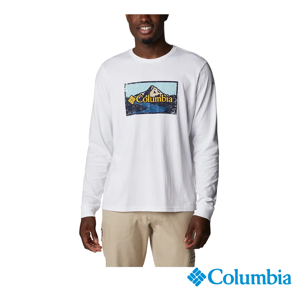 Columbia哥倫比亞  男款-長袖上衣-深藍 UAM97210NY /FW22 歷史價格詳細信息