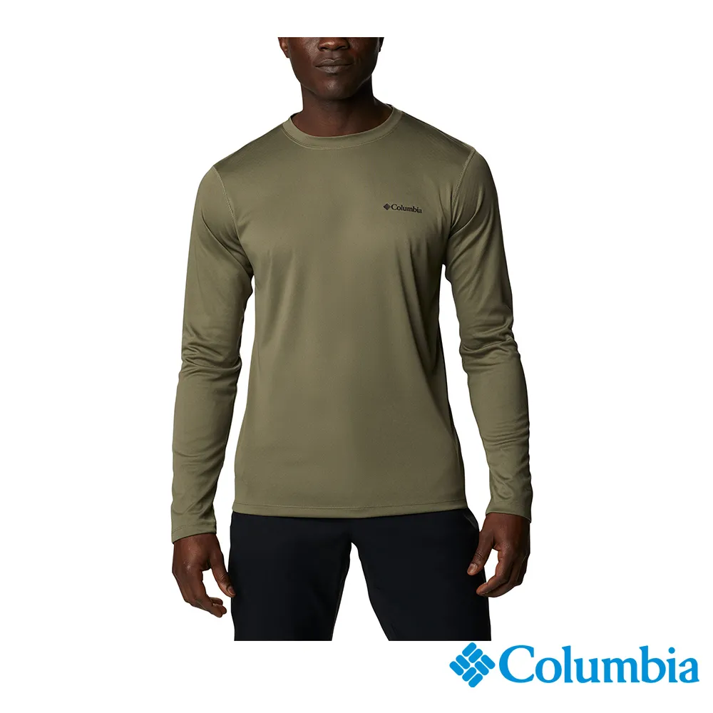 Columbia 哥倫比亞 男款 - UPF30長袖上衣-灰綠 UAE38490GG/IF 歷史價格詳細信息
