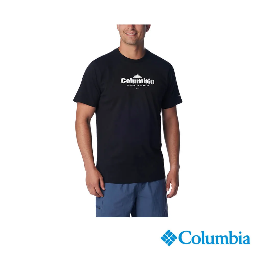Columbia哥倫比亞 男款- LOGO短袖上衣-黑色 UAO29590BK (2023春夏) 歷史價格詳細信息