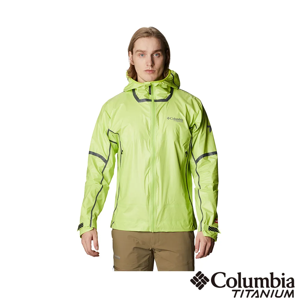 Columbia哥倫比亞 男款-鈦 Outdry 零滲透彈性防水外套-螢光綠  UWE13320FG 歷史價格詳細信息